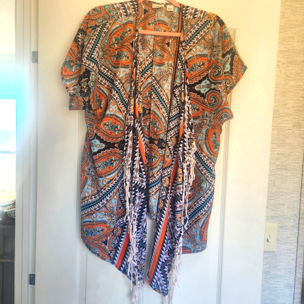 Cato Womens Kimono Size L EUC